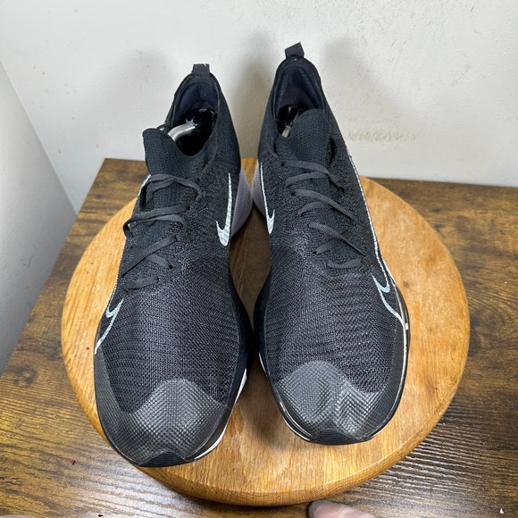 Nike Air Zoom Tempo NEXT% Mens Running Shoes Black White CI9923-005 Size 15 main image 9